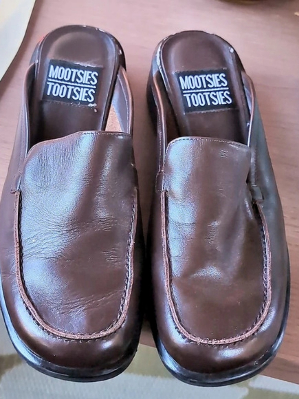 Mootsies Tootsies Oslo Leather Loafers Brown US 6M